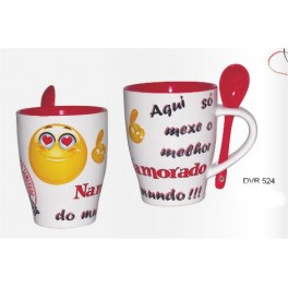 Caneca "Aqui so mexe o melhor namorado" Caneca "Aqui so mexe o melhor namorado"