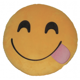 Almofada Emoji língua de fora Almofada Emoji língua de fora